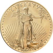 2007 Eagle Americana d'Oro 1oz