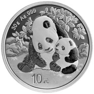 Panda Cinese 30g d'Argento 2024