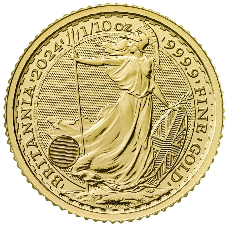 2024 Britannia d'Oro 1/10 oz