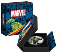 2023 Incredibile Hulk - Moneta d'Argento Proof da 1oz Confezionata