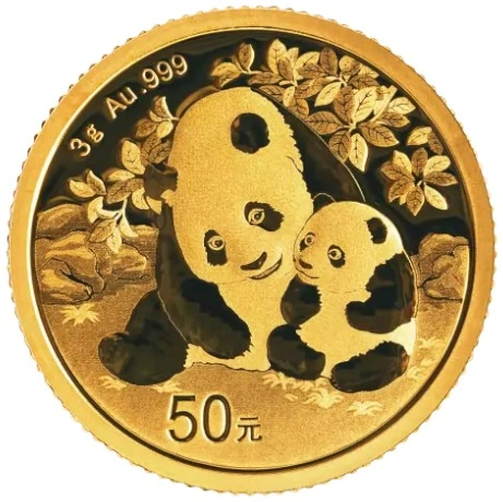 2024 Panda Cinese d'Oro 3g