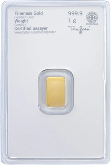 Heraeus 1 Grammo d'Oro
