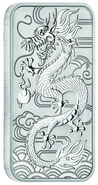 Dragone rettangolare argento