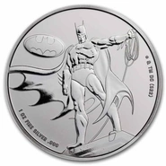 2023 Moneta d'Argento Samoana 1oz Batman