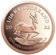 2022 Krugerrand d'Oro 1/10oz