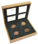 2010 - 2011 Proof £1 d'Oro - Valuta UK - Collezione Città Capitali del Regno Unito