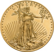 2012 Eagle Americana d'Oro 1oz