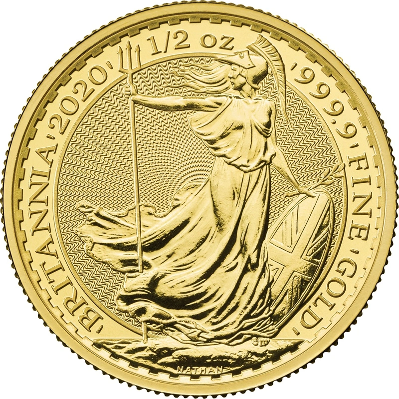 2020 Britannia d'Oro 1/2oz