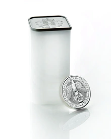 Il Falco dei Plantageneti d'Argento 2oz - Queens Beast