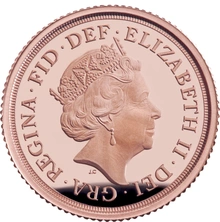 2019 Mezza Sterlina d'Oro Confezionata