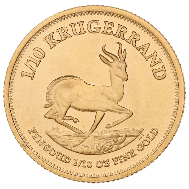 Krugerrand d'Oro 1/10oz