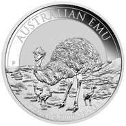 2023 Moneta d'Argento Australiana Emu 1oz