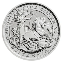 1997-2017 1oz Britannia d'argento - 20° Anniversario - Chariot