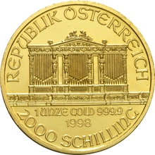 1998 Philharmonic Austriaca d'Oro 1oz