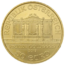 2019 Philharmonic Austriaca d'Oro 1/2oz