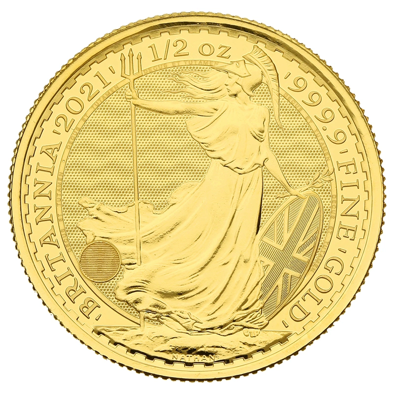 2021 Britannia d'Oro 1/2oz