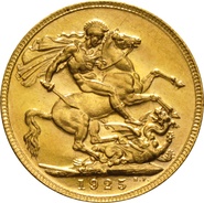 1925 Sterlina d'Oro Giorgio V - M