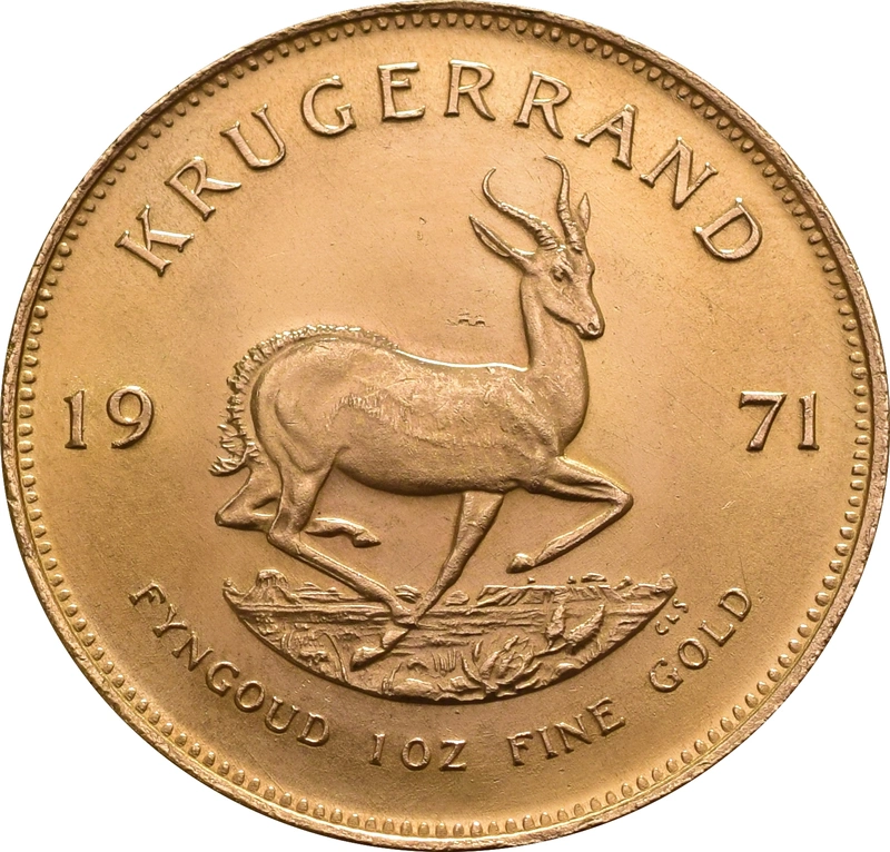 1971 1oz Krugerrand d'Oro