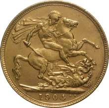 1904 Sterlina - Edoardo VII - S