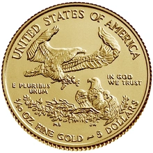 2020 Eagle Americana d'Oro 1/10oz