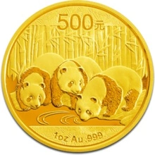 2013 Panda Cinese d'Oro 1oz