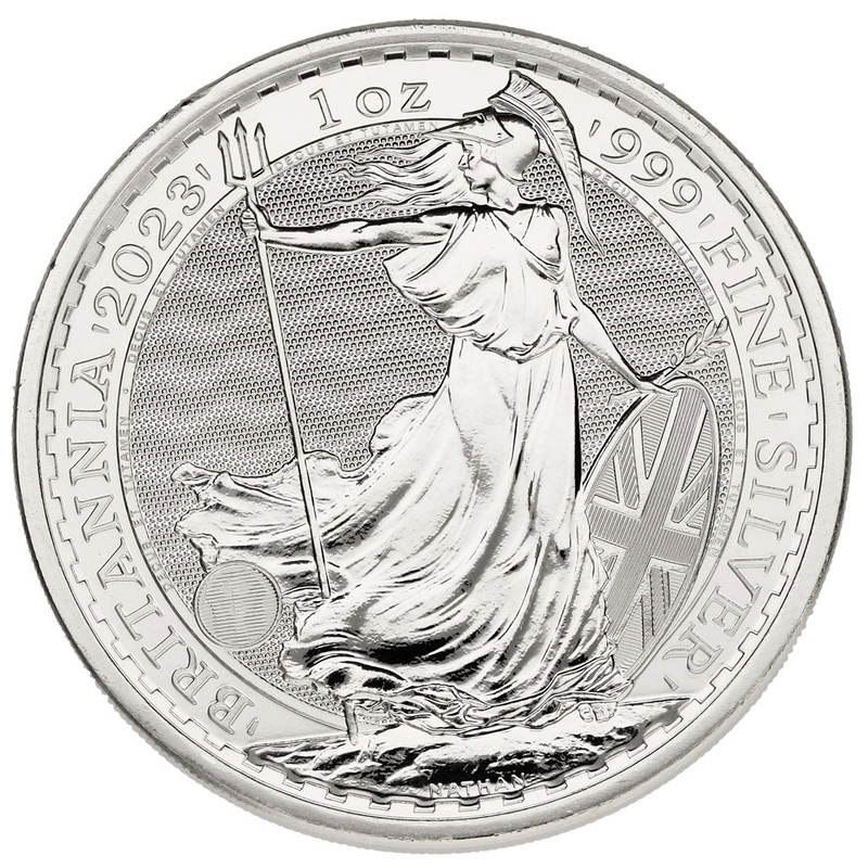 2023 Britannia d'Argento Regina Elisabetta 1oz
