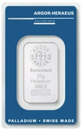 Argor-Heraeus Lingottino di Palladio 20g