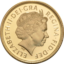 2004 Proof Sterlina d'Oro - Cofanetto