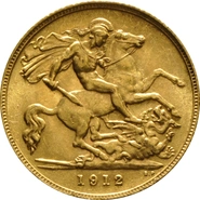 1912 Mezza Sterlina - Giorgio V - Londra