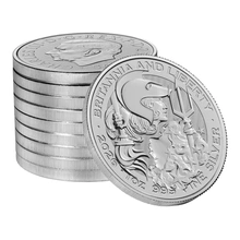 2026 Britannia e Liberty Moneta d'Argento da 1oz