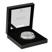2022 25° Anniversario di Harry Potter - Hogwarts Express - Moneta d'Argento Proof 2oz Confezionata