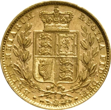 1880 Sterlina - Vittoria Giovane - Stemma Coronato - S