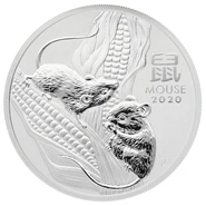 Anno del Topo d'Argento 2020 1oz - Perth Mint