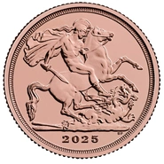 2025 Quarto di Sterlina d'Oro