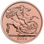 2024 £2 Doppia Sterlina d'Oro