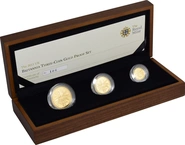 2011 Proof Britannia d'Oro - Cofanetto da 3 Monete