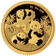 2025 Panda Cinese d'Oro 1g