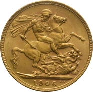 1906 Sterlina - Edoardo VII - Londra