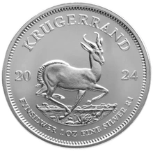 2024 1oz Krugerrand d'Argento