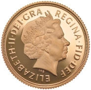 2012 Mezza Sterlina - Elisabetta II - Quarto Ritratto con Diadema - Proof senza Confezione
