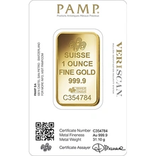 PAMP Rosa 1oz Lingotto d'Oro