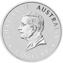 2024 Moneta d'argento del Cigno Australiano da 1 oz.