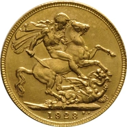 1923 Sterlina d'Oro Giorgio V - M