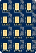 PAMP Confezione Multigrammo 12 Lingottini d'Oro