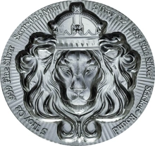 Scottsdale 5oz Round Stacker d'Argento