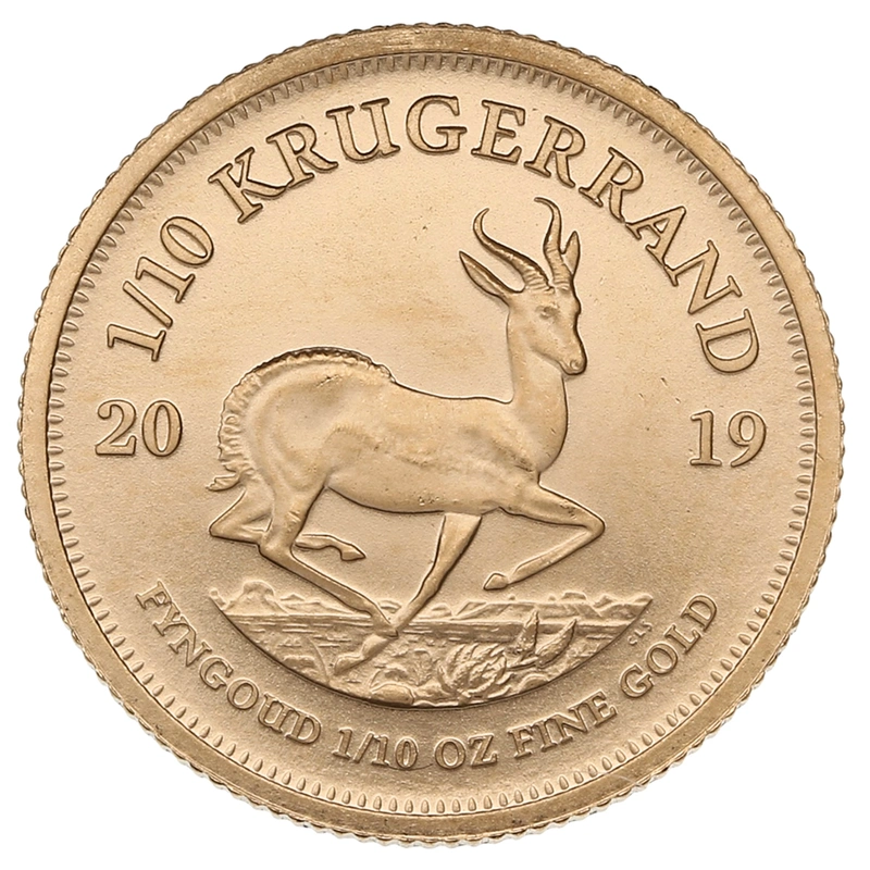 2019 Krugerrand d'Oro 1/10oz