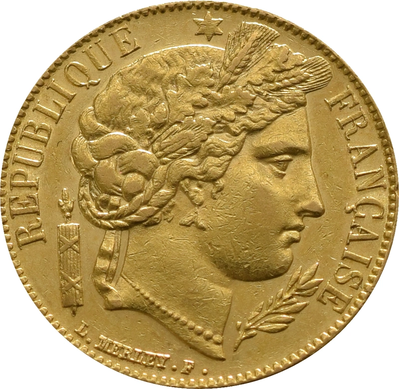 Marengo Francese - Cerere - 20 Franchi