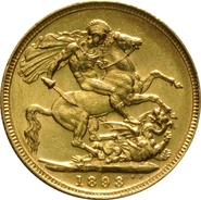 1893 Sterlina - Vittoria - Giubileo - S