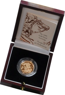 1999 Proof Sterlina d'Oro - Cofanetto