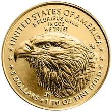 2025 Eagle Americana d'Oro 1/10oz